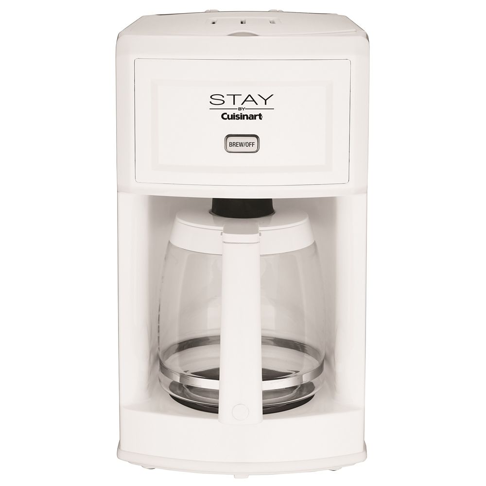 STAY by Cuisinart 12-Cup Coffeemaker, White